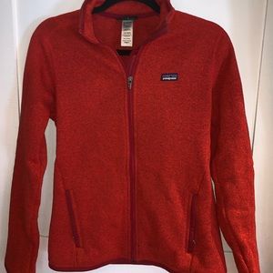Patagonia fleece zip-up jacket